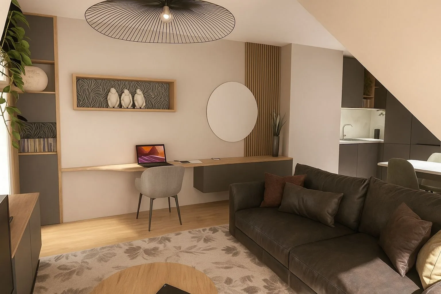 Modélisation 3D intérieur - HOME by GWEN Nice